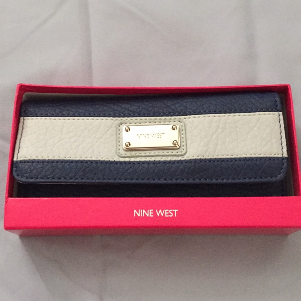 Nine West Blue Wallet